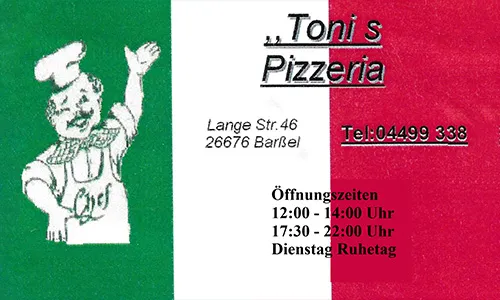 Logo Toni’s Pizzeria
